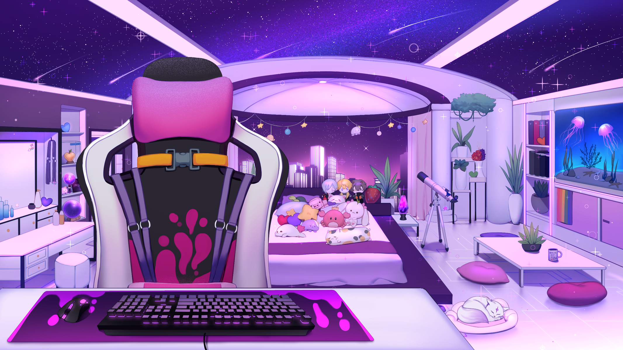 Night Version + Desk Assets